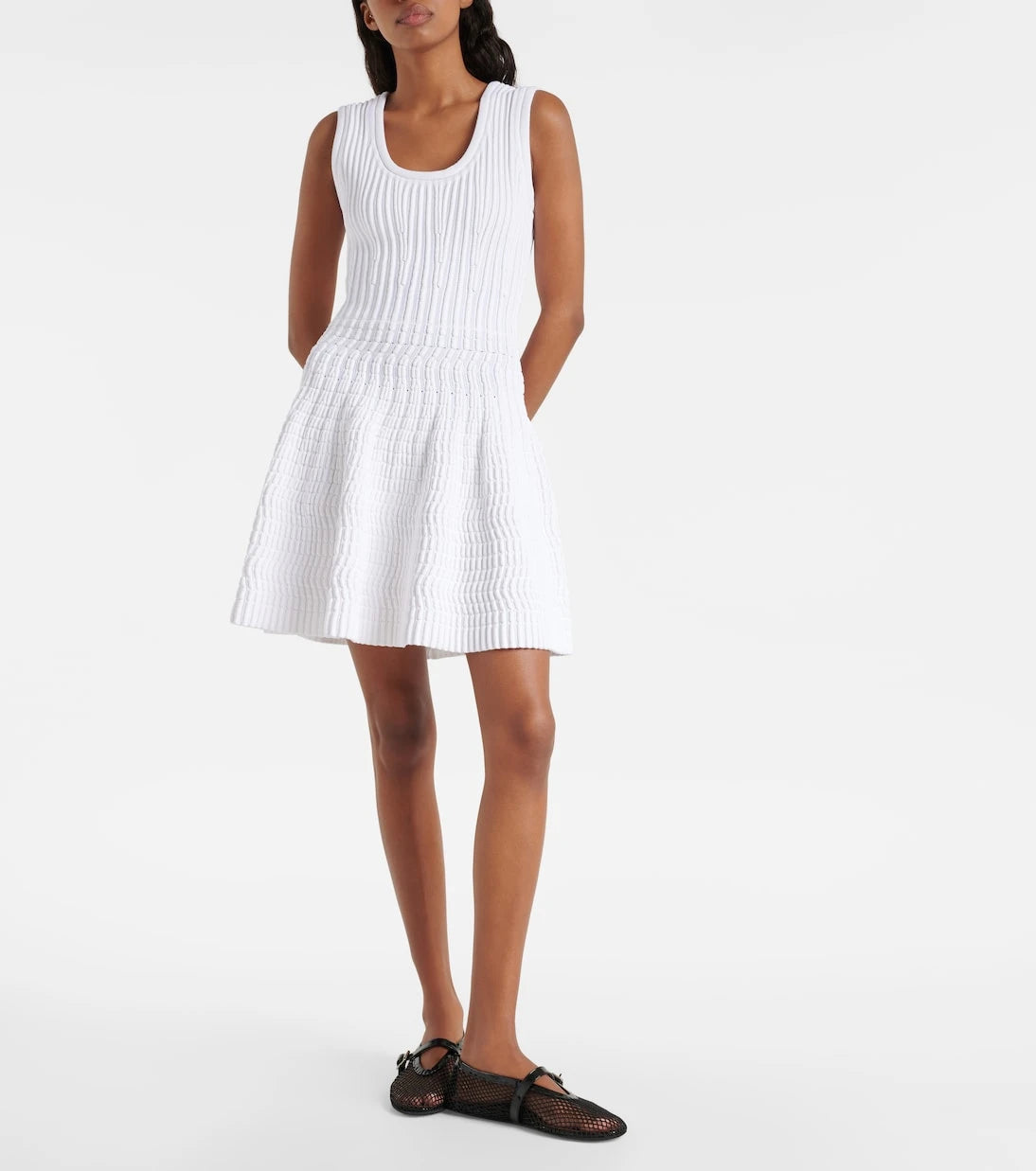 Alaïa - Pointel mini elbise