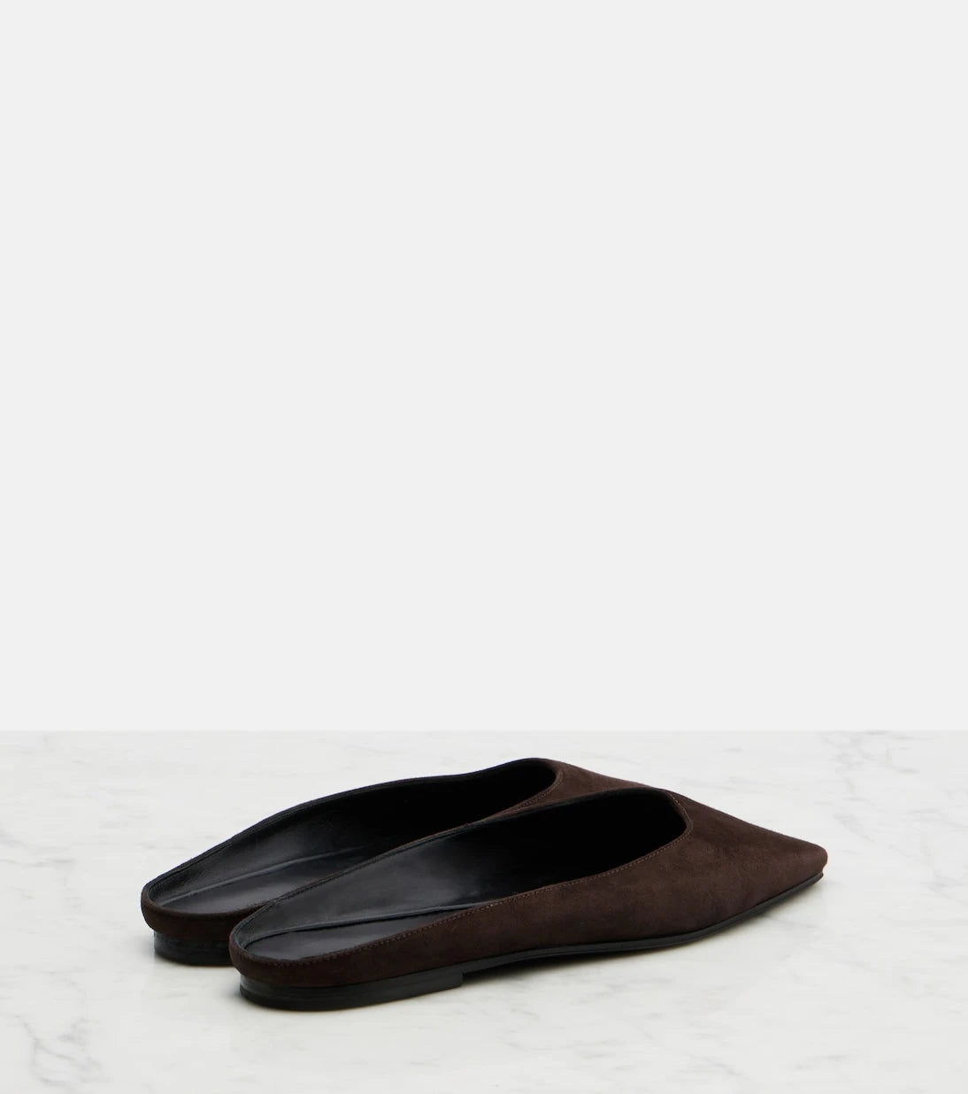 The Row - June suede mules