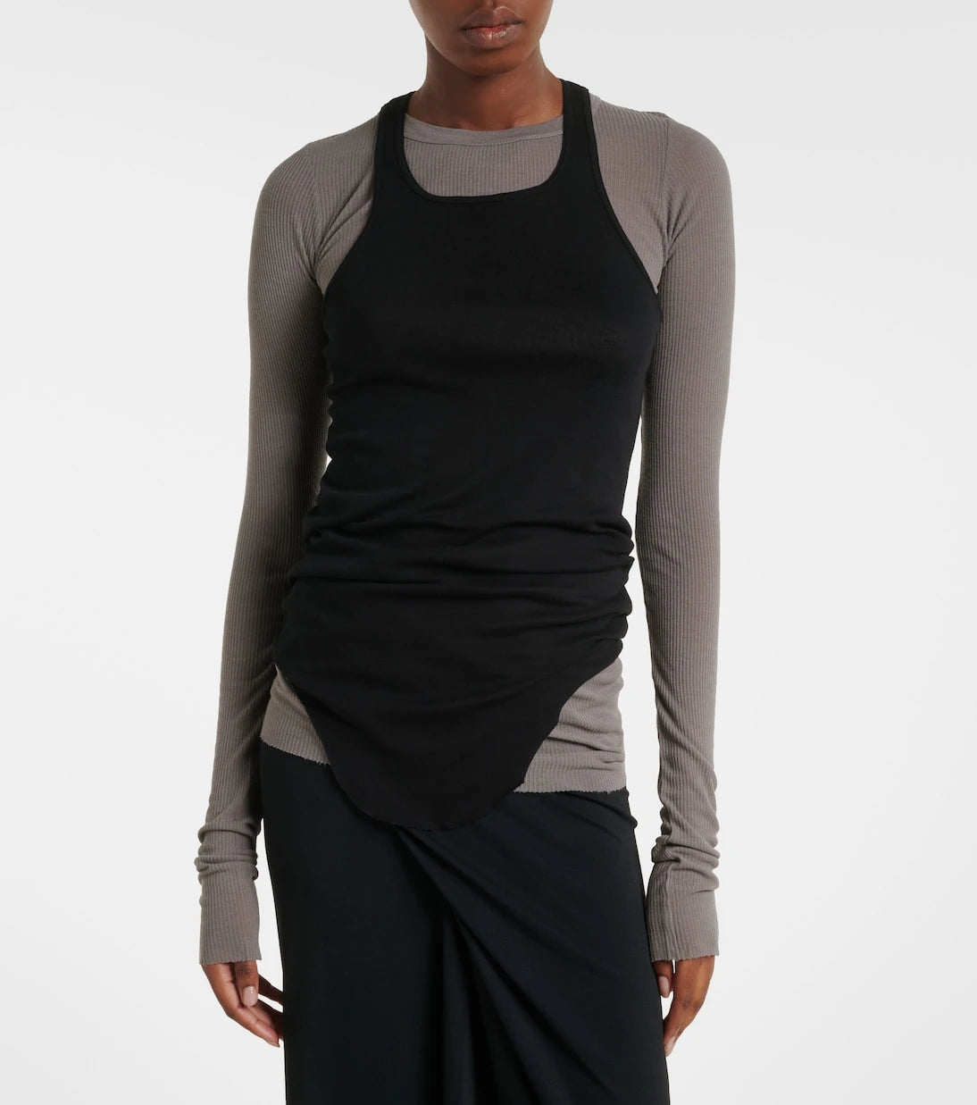 Rick Owens - Cotton jersey tank top
