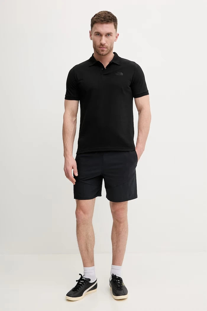 Памучна тениска с яка The North Face REGULAR POLO