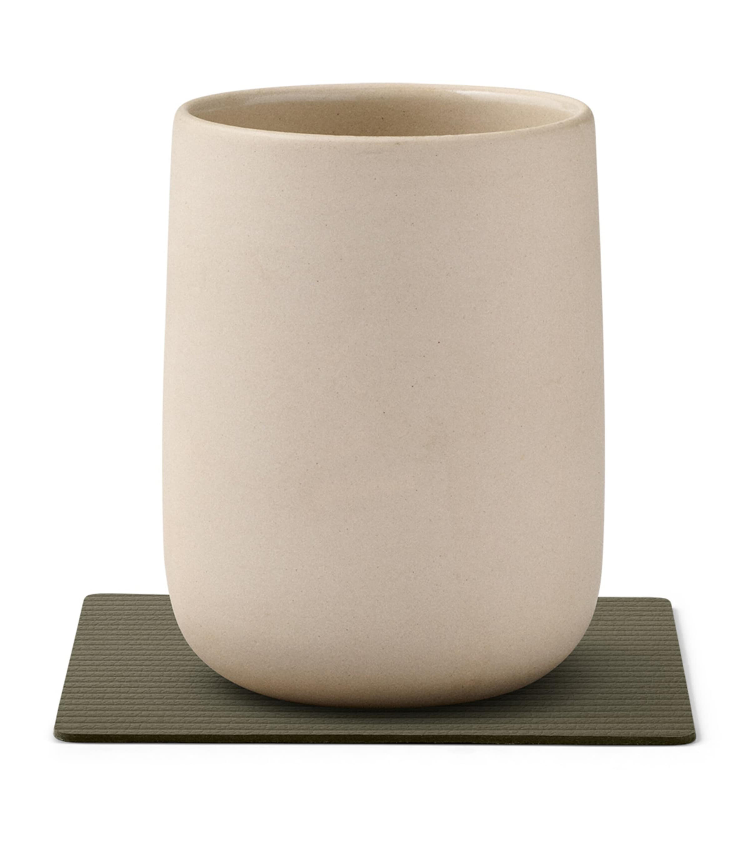 Square Corduroy Coasters (Set of 4)