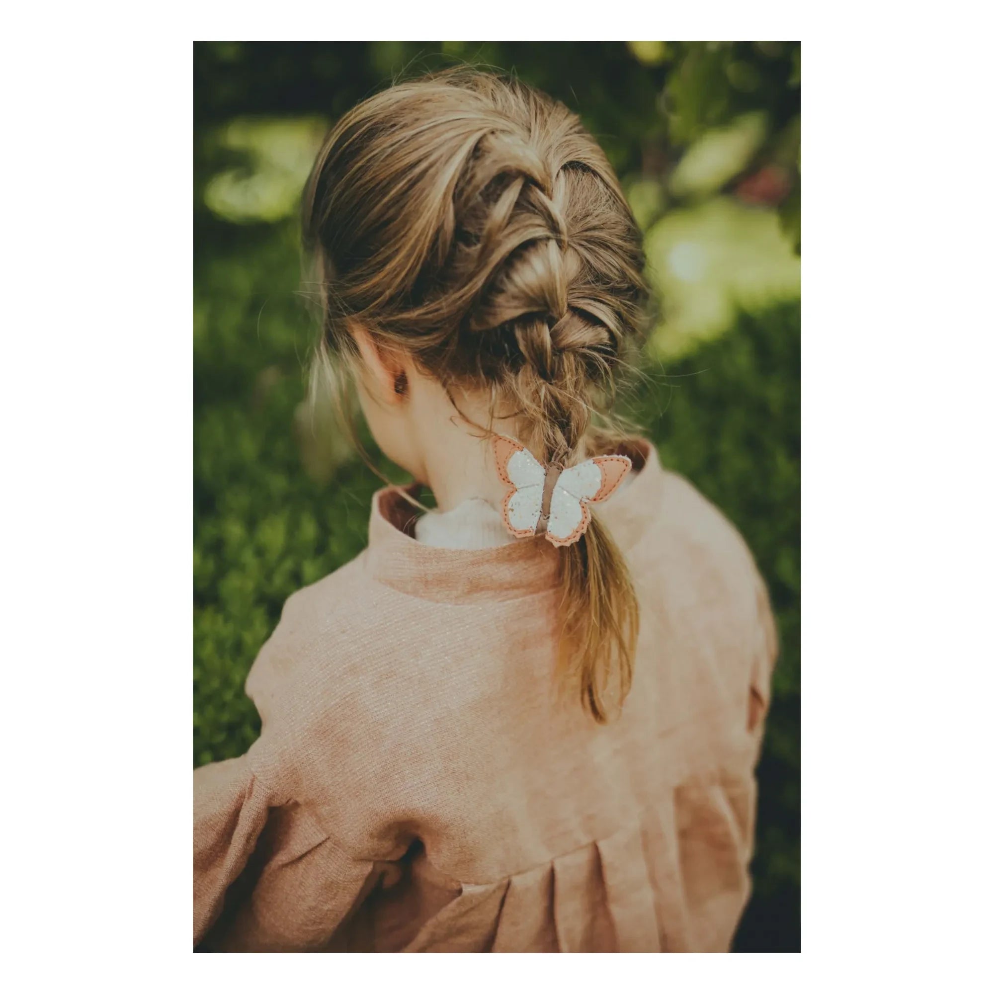 Donsje - Zaza Sky Butterflies hair clip | Camel