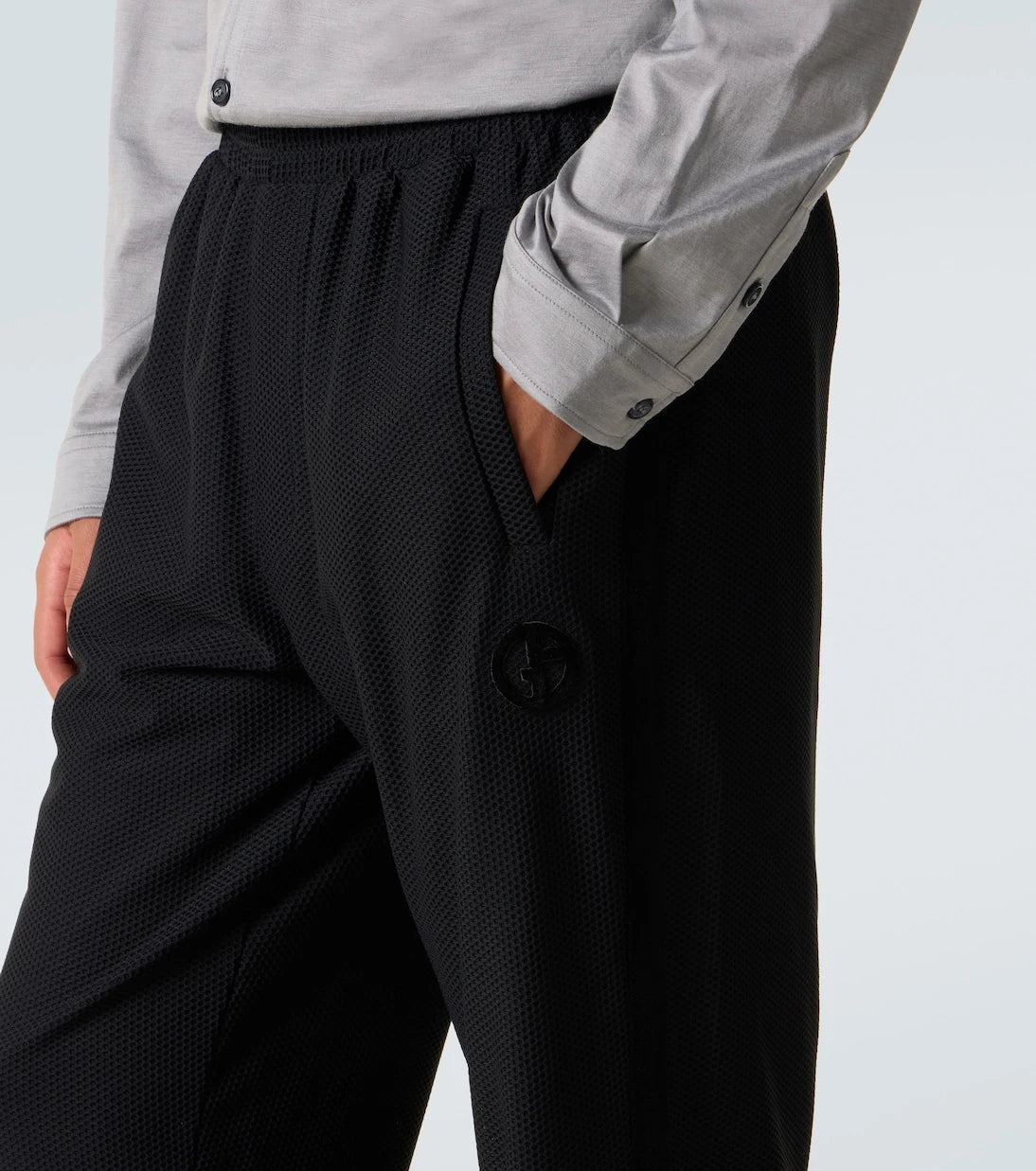 Giorgio Armani - Gaufré straight pants