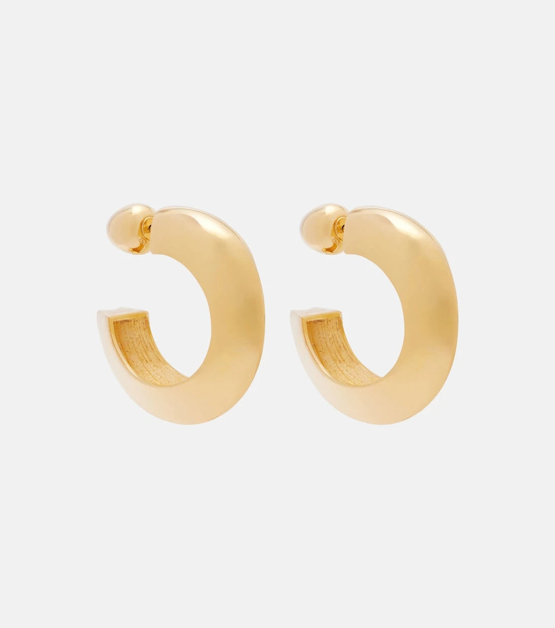 Alaïa - Edge hoop earrings