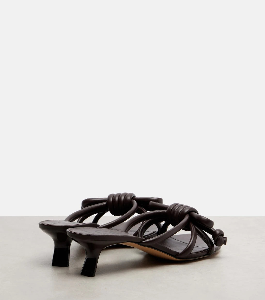 Loewe - Flamenco 45 leather mules
