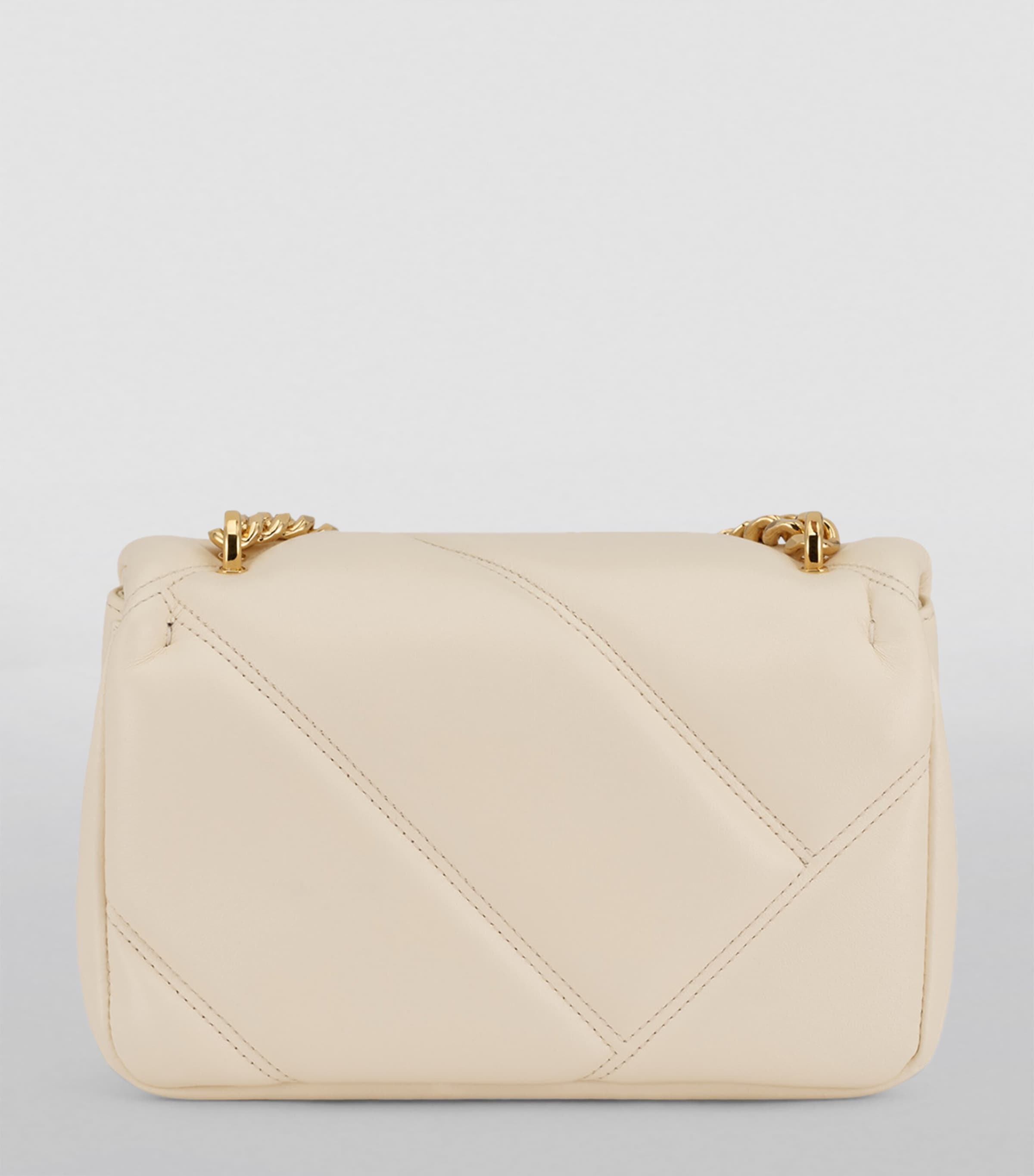 White Mini Serpenti Cabochon Cross-Body Bag