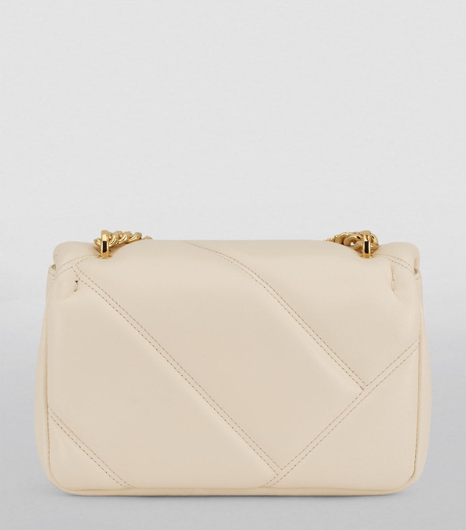 White Mini Serpenti Cabochon Cross-Body Bag