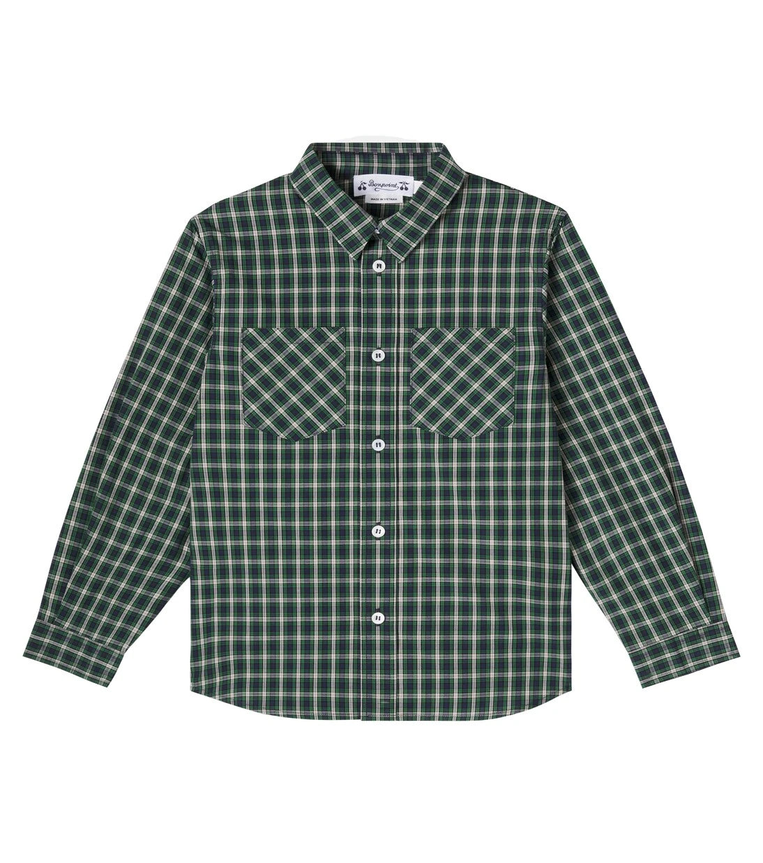 Bonpoint - Checked cotton shirt