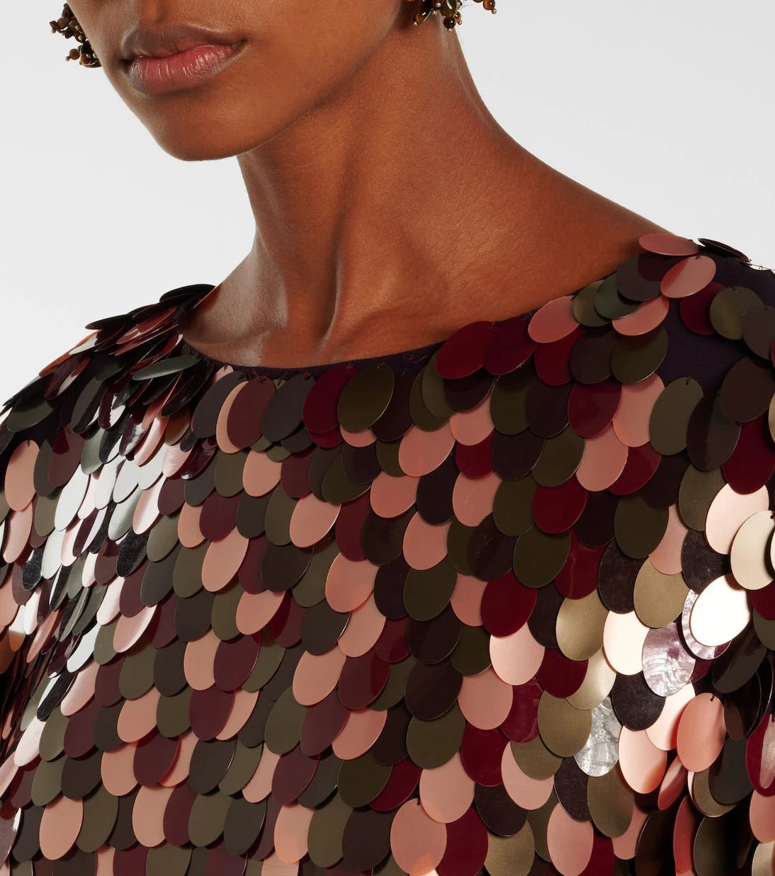 Dries Van Noten - Sequined top