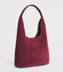 Simkhai Red Suede Khai Shoulder Bag