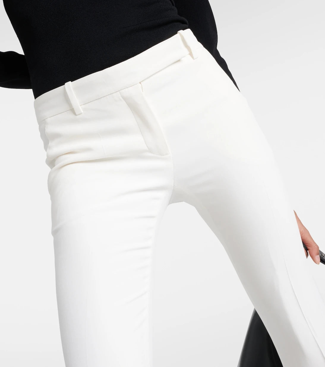 McQueen - Normal belli İspanyol paça pantolon