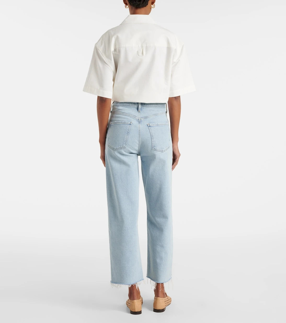 Agolde - Ren high-rise wide-leg jeans