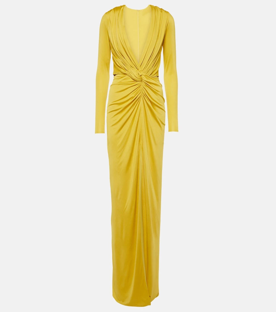 Costarellos - Brienne gathered jersey gown