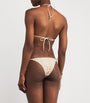 Faithfull the Brand Multi Check Side-Tie Bikini Bottoms