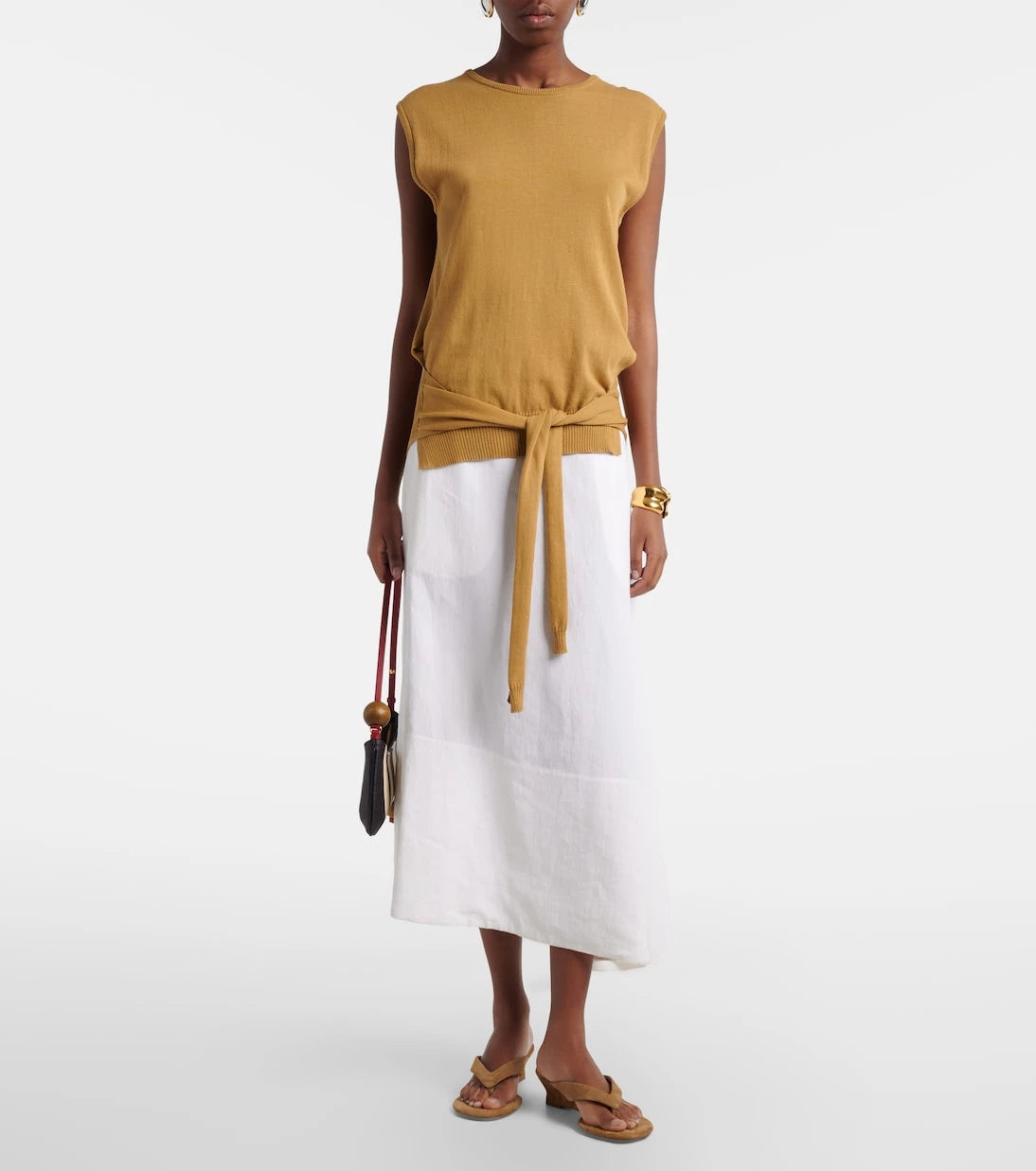 Le Monde Béryl - Micro Wedge 40 suede thong sandals