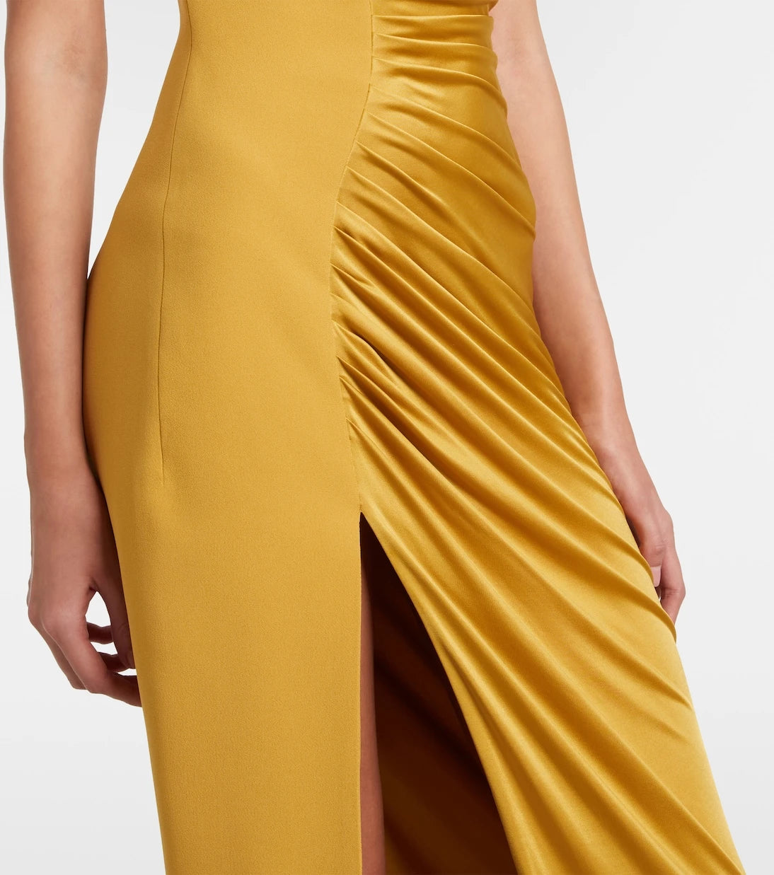 Versace - Medusa '95 draped jersey gown
