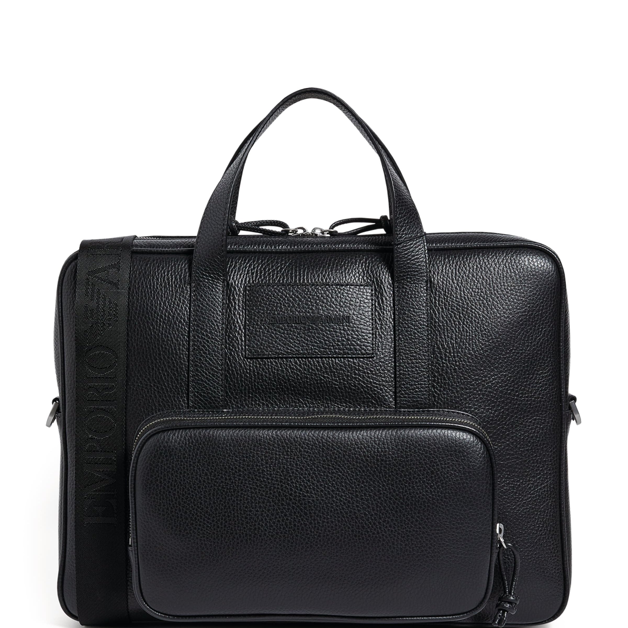 Tumbled Leather Soft Briefcase