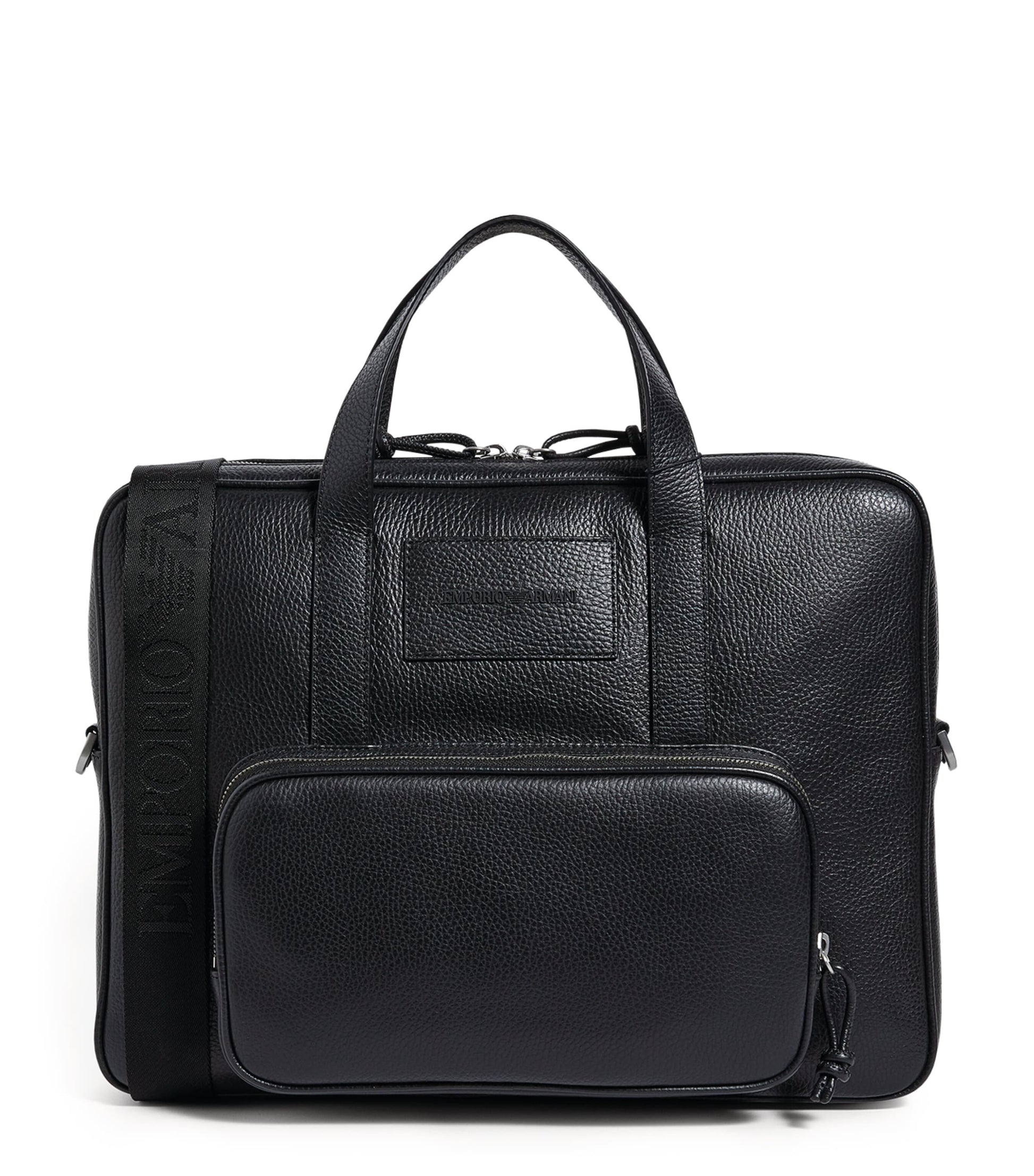 Tumbled Leather Soft Briefcase