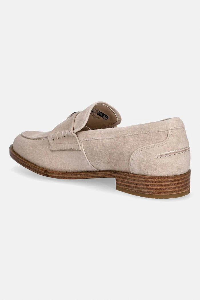 Guess мокасини дамски от велур BELISO