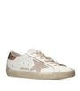 Golden Goose White Leather Super-Star Sneakers