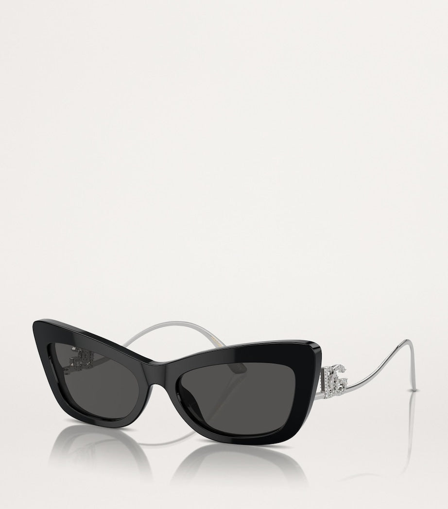 Dolce & Gabbana Black Acetate DG4467B Sunglasses