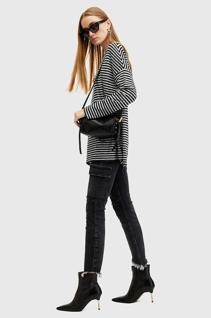 Блуза AllSaints RITA STRIPE TEE