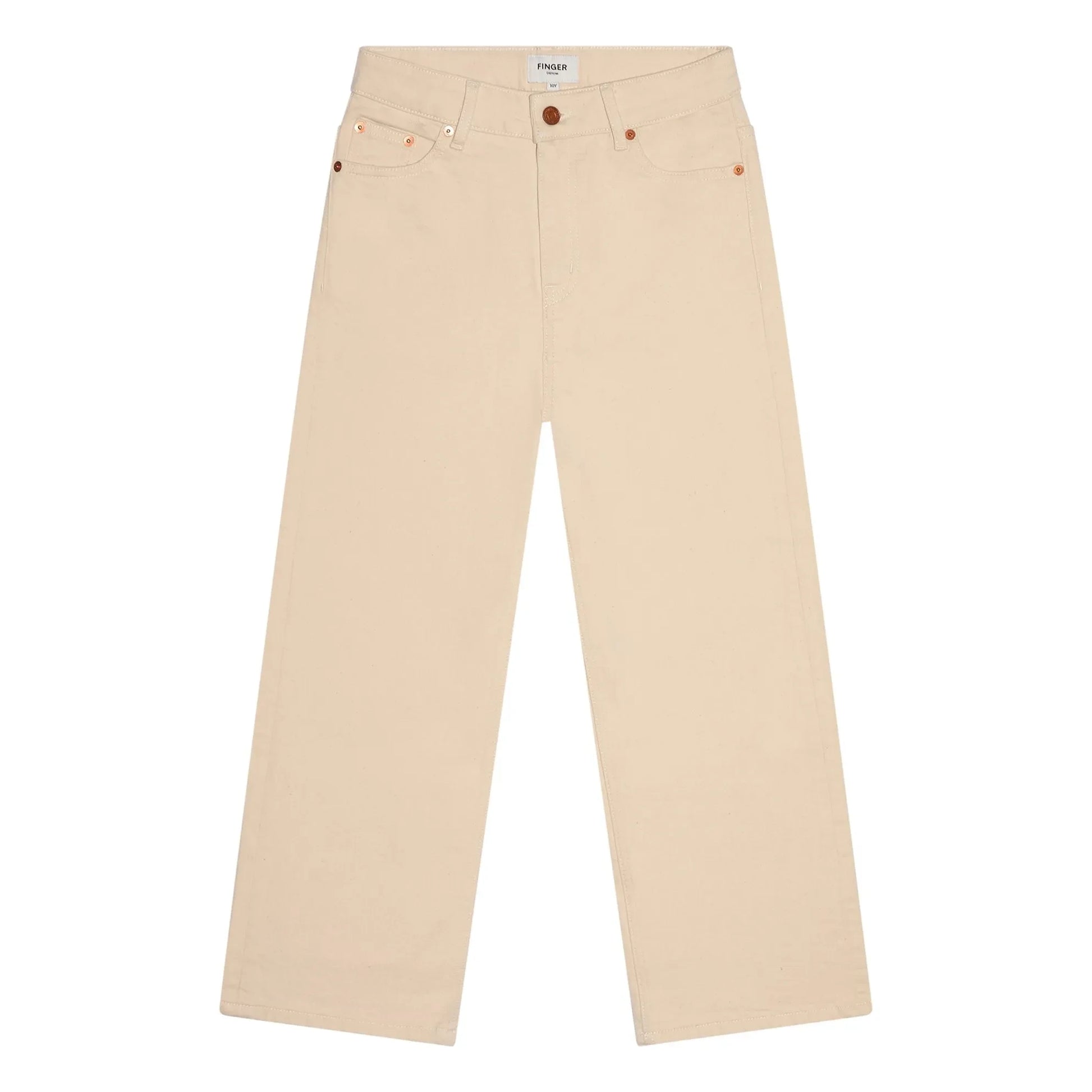 Finger in the nose - Jean Large Rodeo | Ecru