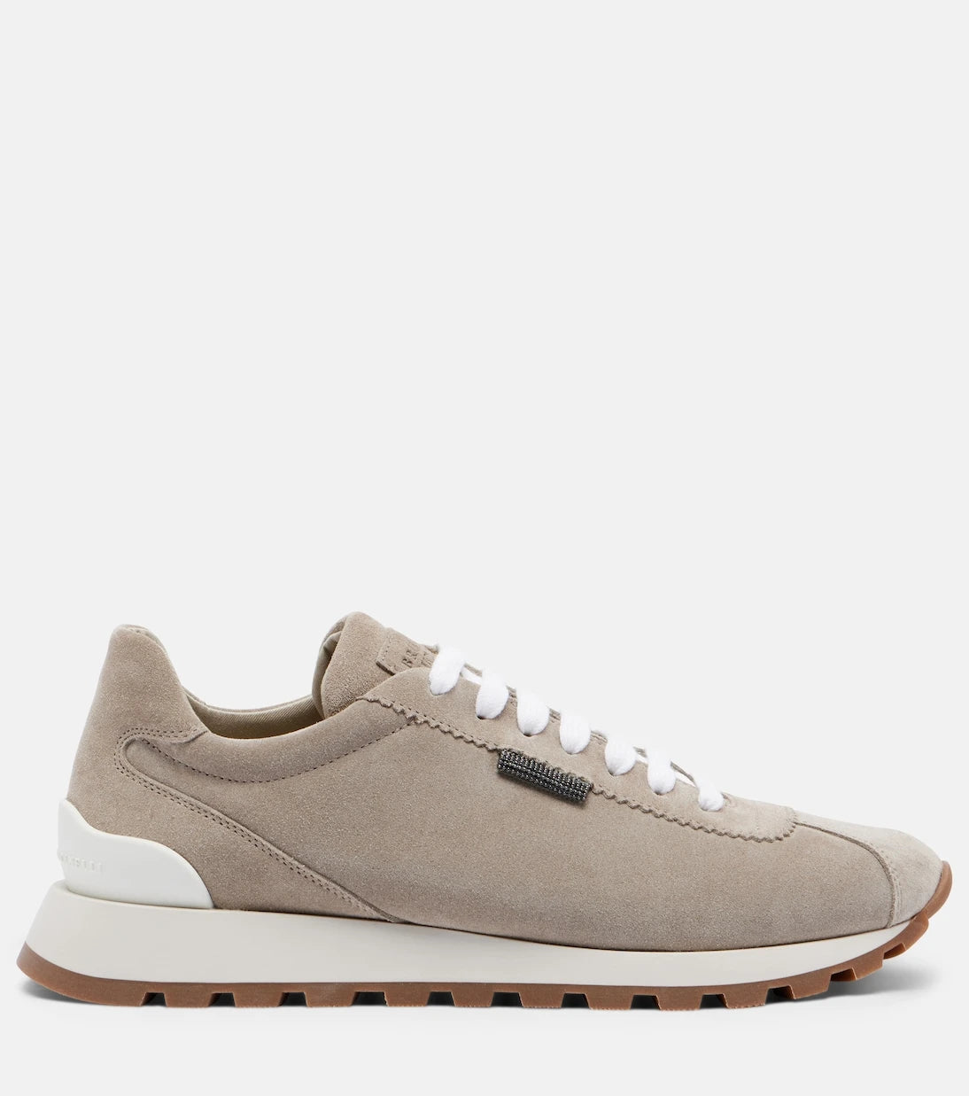 Brunello Cucinelli - Monili suede sneakers