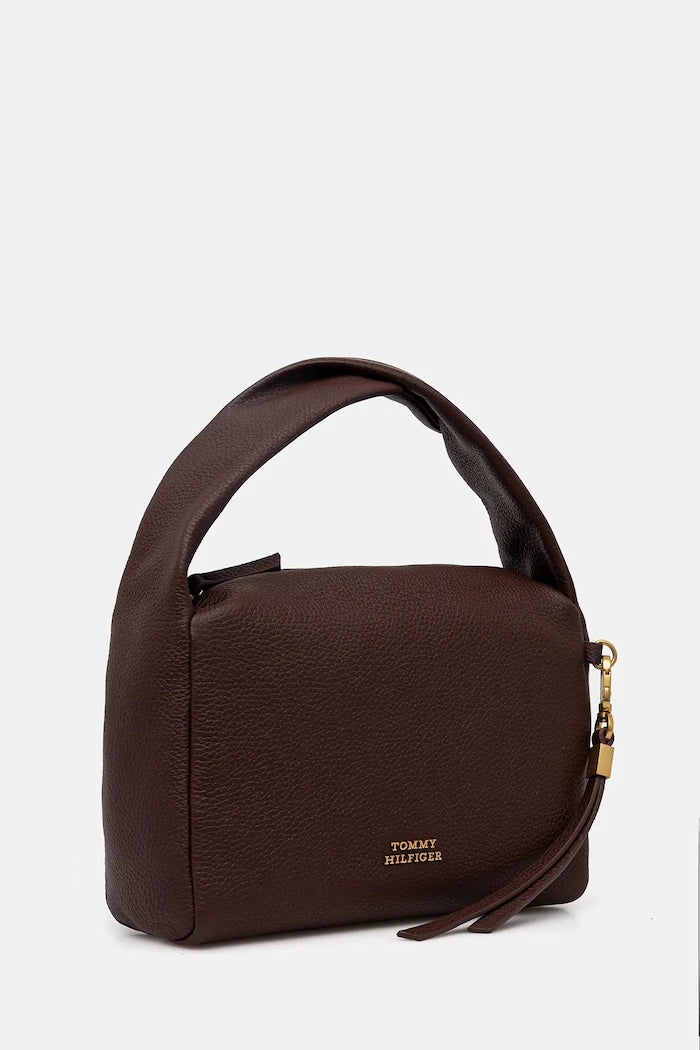 Кожена чанта Tommy Hilfiger