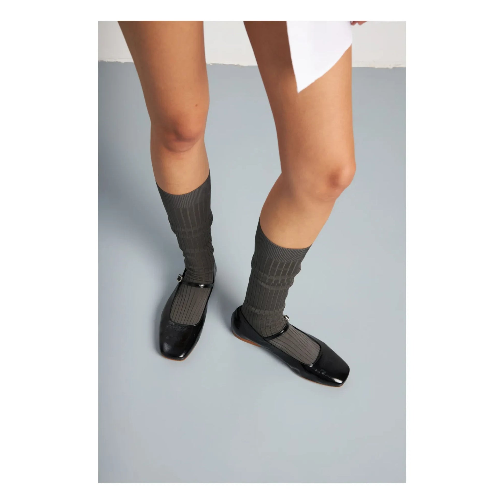 Augusta - Julieta patent ballerinas | Black