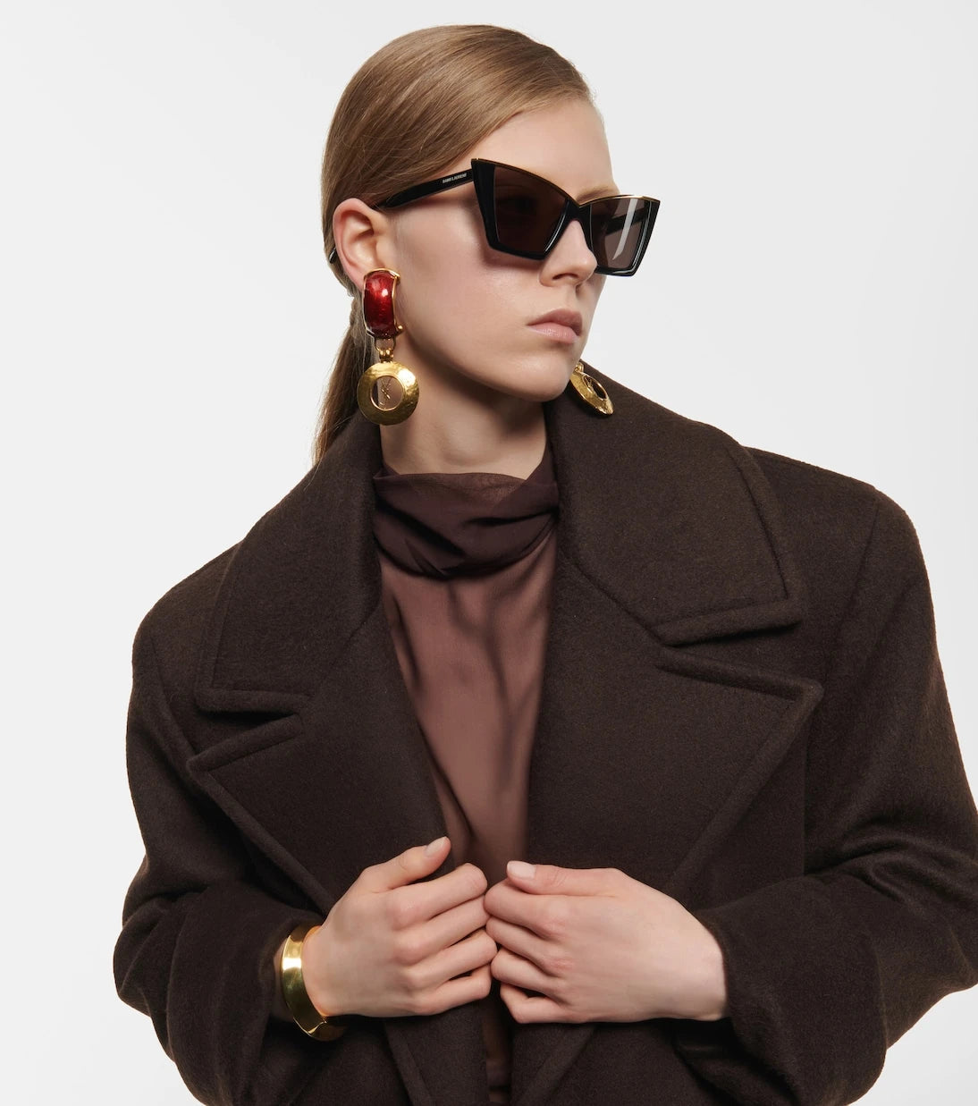 Saint Laurent - SL 570 cat-eye sunglasses