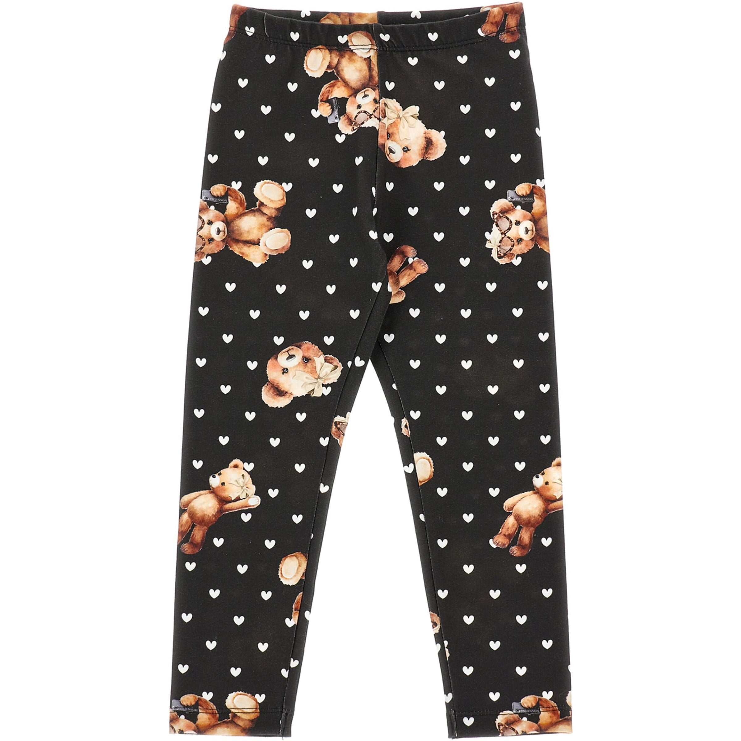 Monnalisa Stretch-Cotton Printed Leggings (2-12 Years)