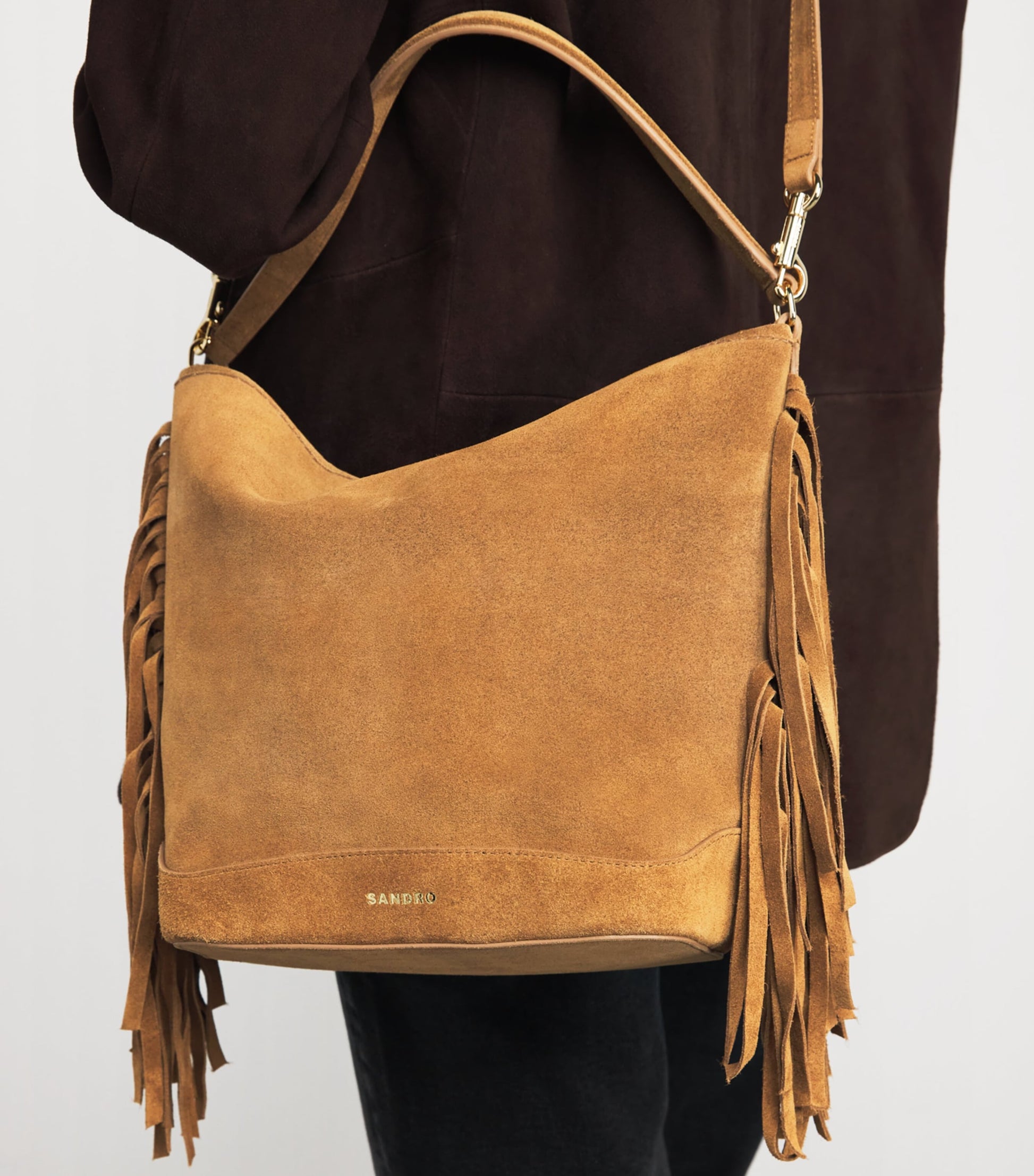 Suede Tangoso Bucket Bag