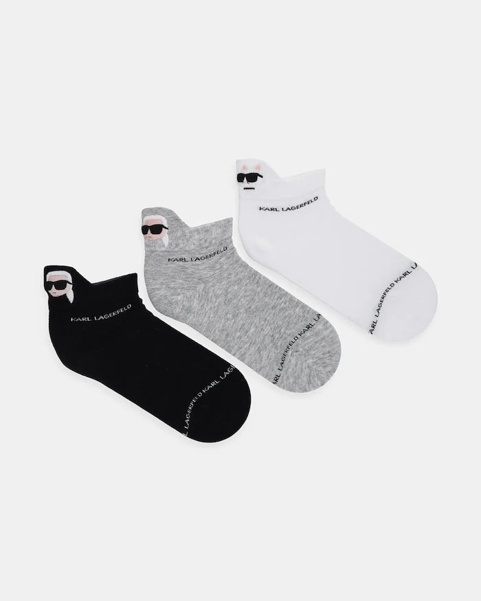 Karl Lagerfeld Çoraplar (3 Çift) IKON