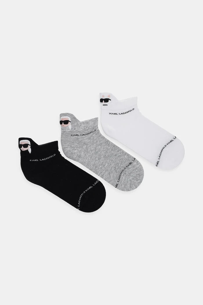 Karl Lagerfeld Çoraplar (3 Çift) IKON