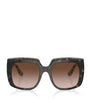 Dolce & Gabbana Brown Acetate Square Sunglasses