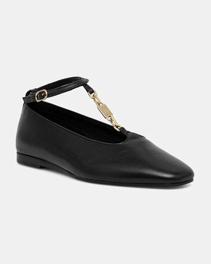 Tommy Hilfiger TH-BAR CHAIN BALLET Deri Babet
