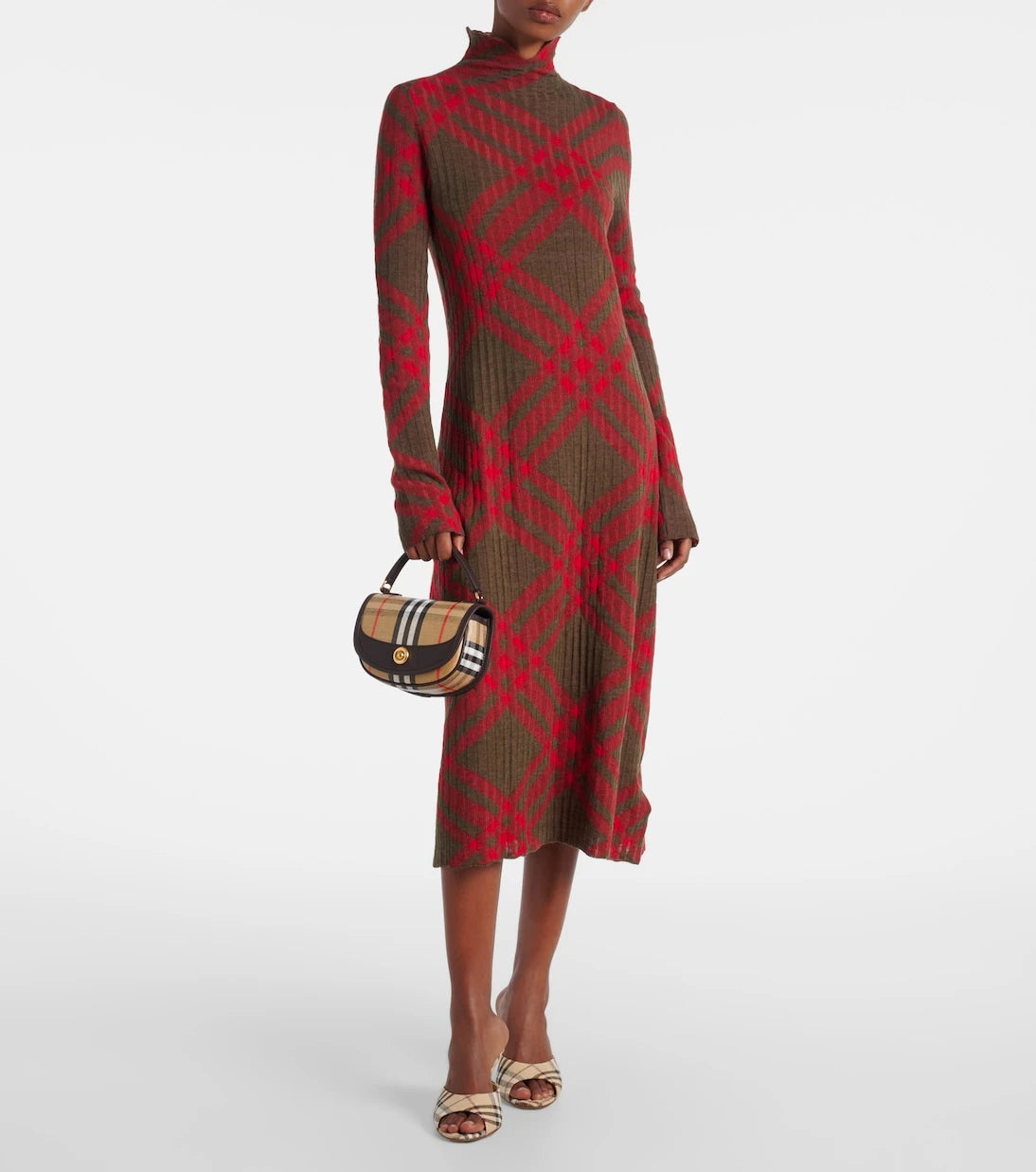Burberry - Highlands Mini jacquard shoulder bag
