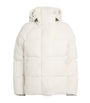 Canada Goose White Down-Filled Junction Parka