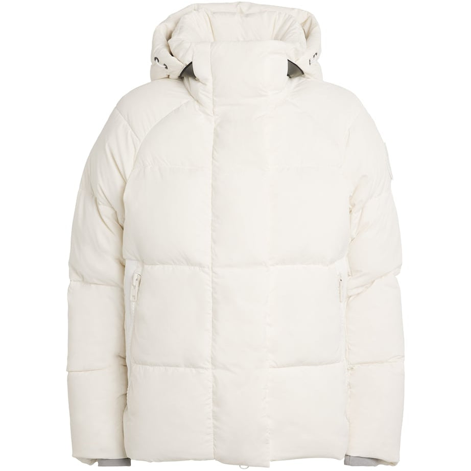 Canada Goose White Down-Filled Junction Parka