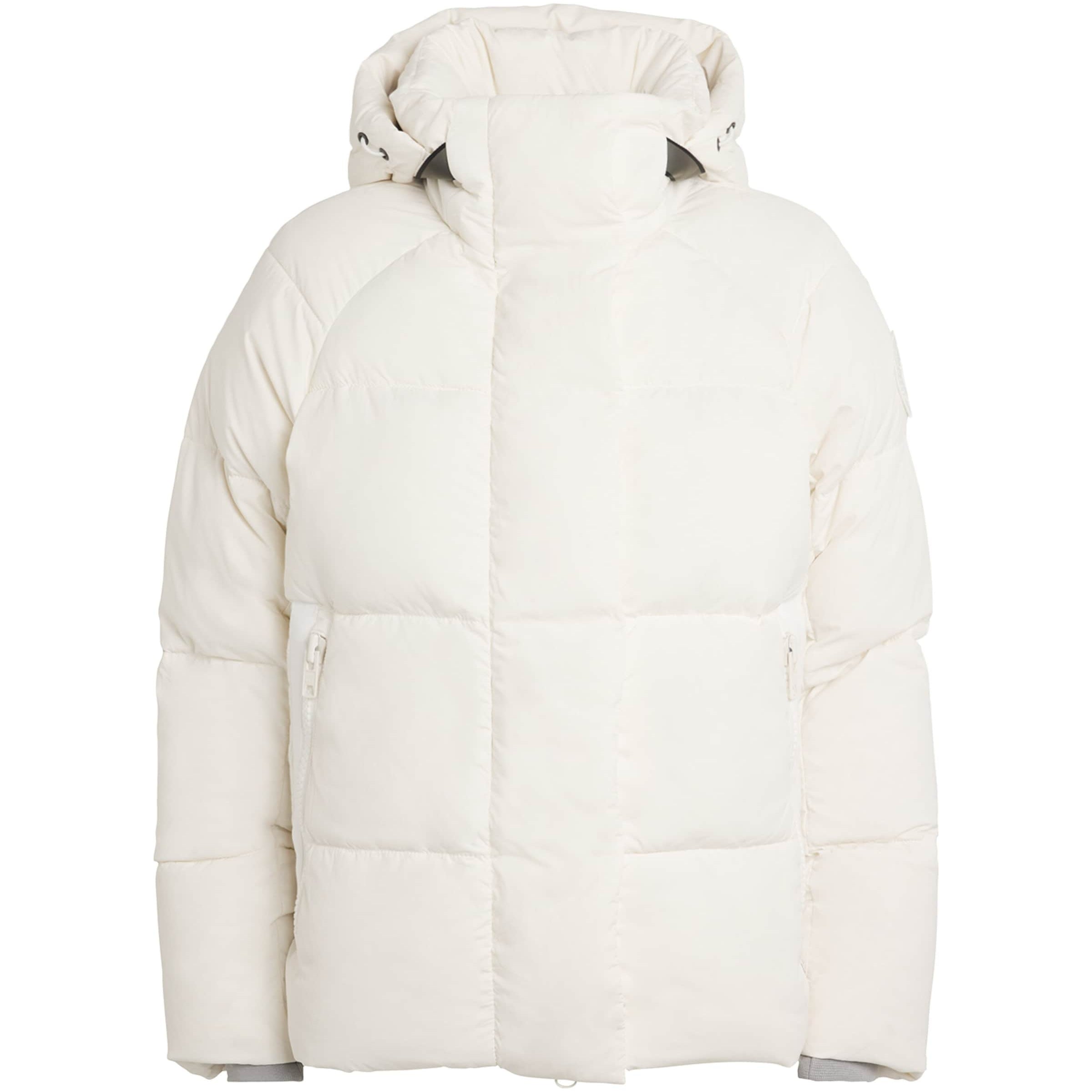 Canada Goose White Down-Filled Junction Parka