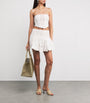 Charo Ruiz Ibiza Ivory Broderie Anglaise Marli Mini Skirt