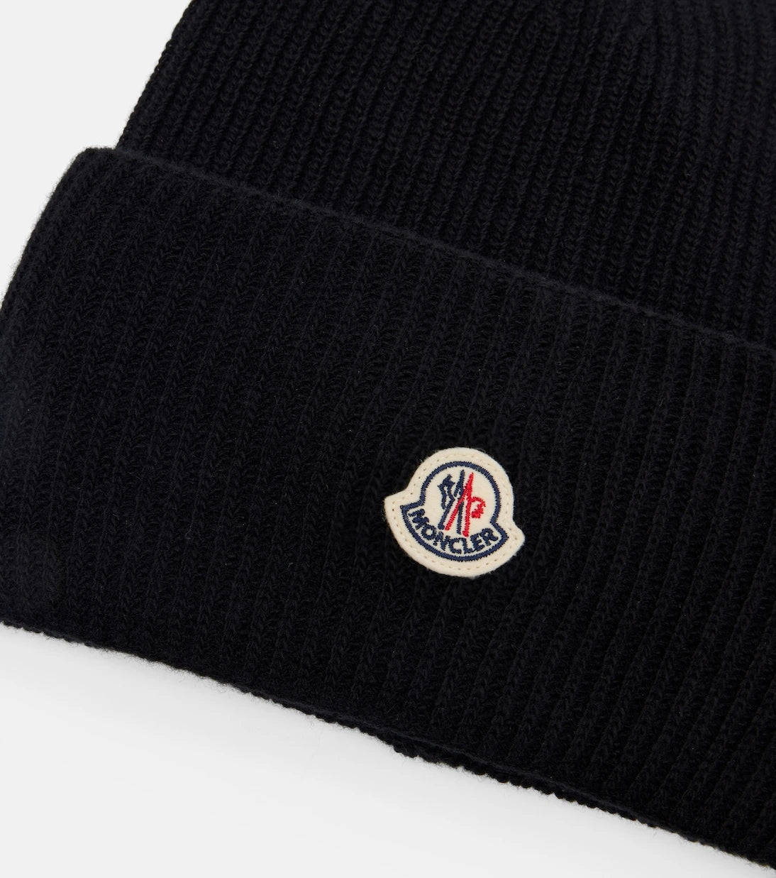 Moncler - Ribbed-knit virgin wool beanie