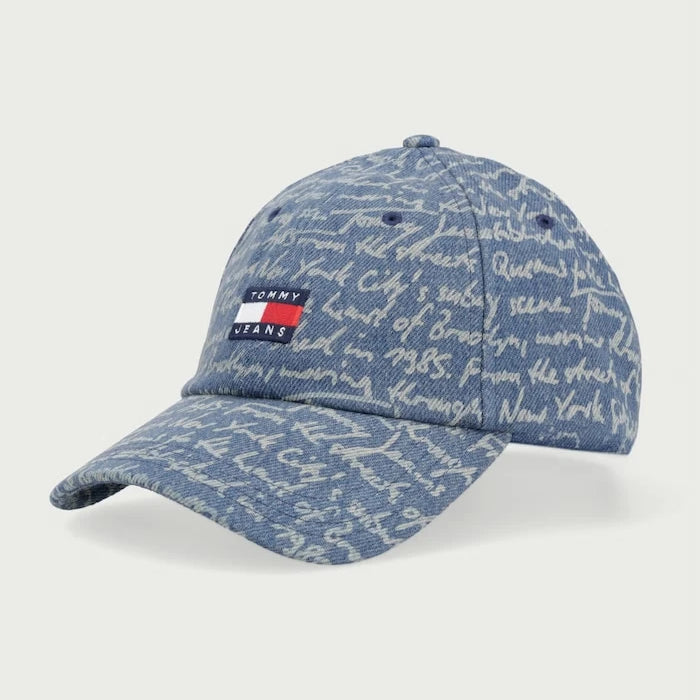 Tommy Jeans erkek kot бейзбол şapka