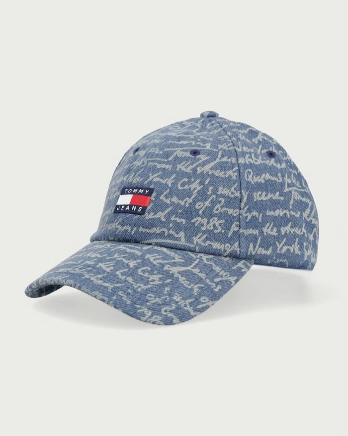Tommy Jeans erkek kot бейзбол şapka