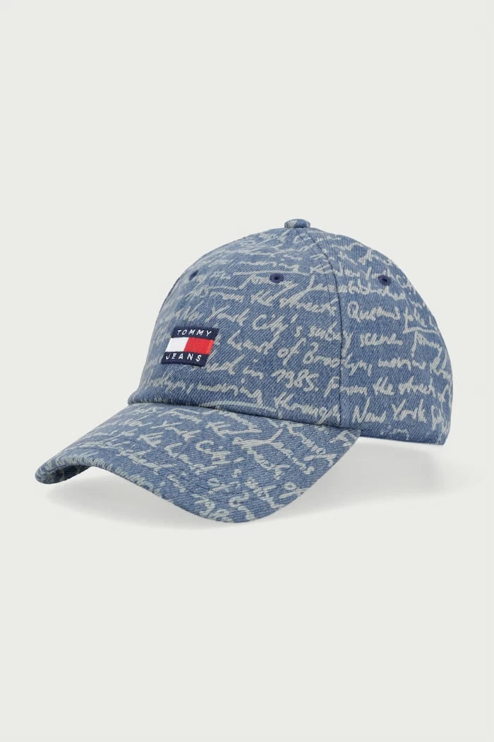 Tommy Jeans erkek kot бейзбол şapka