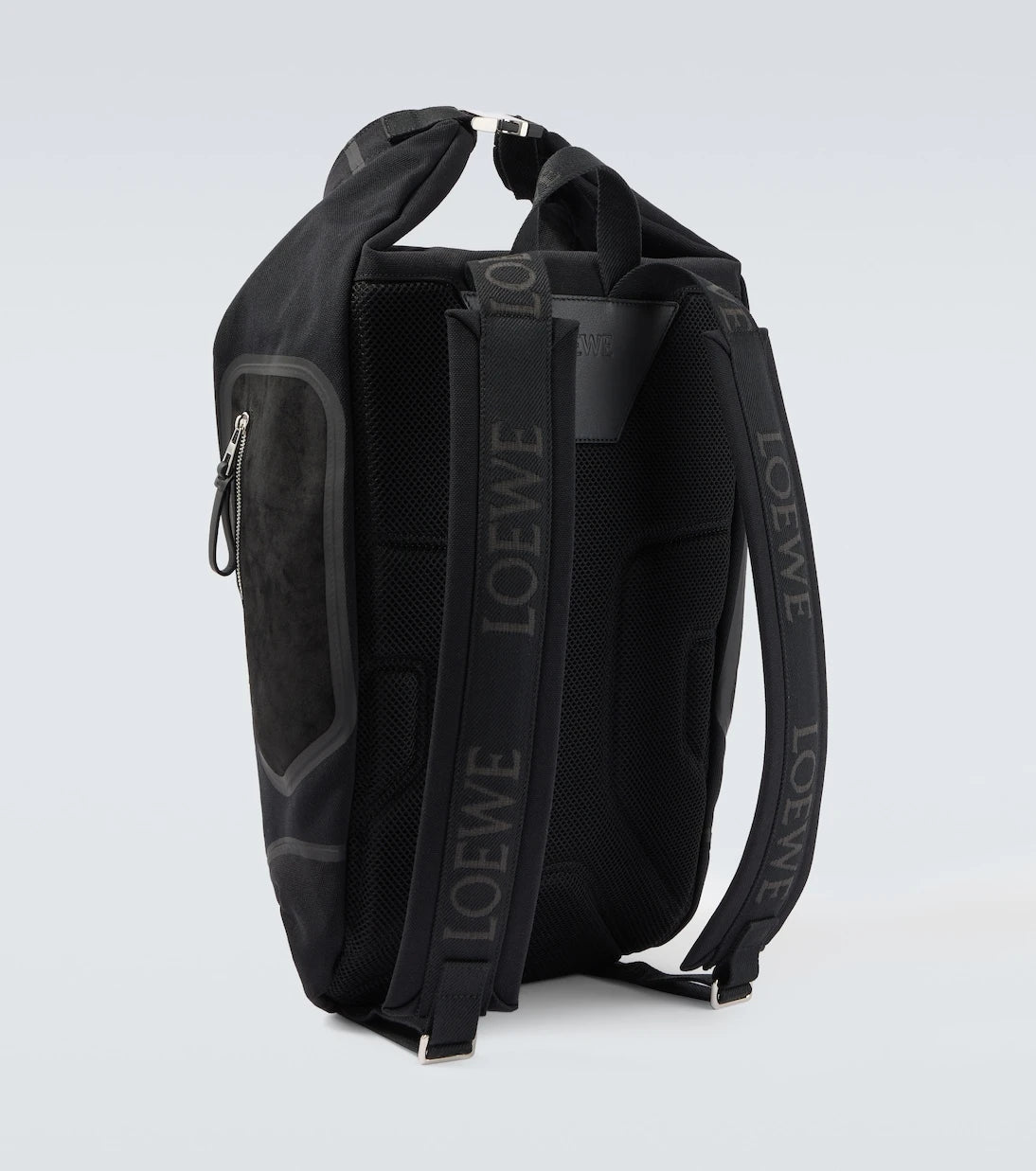 Loewe - Flex canvas and suede backpack