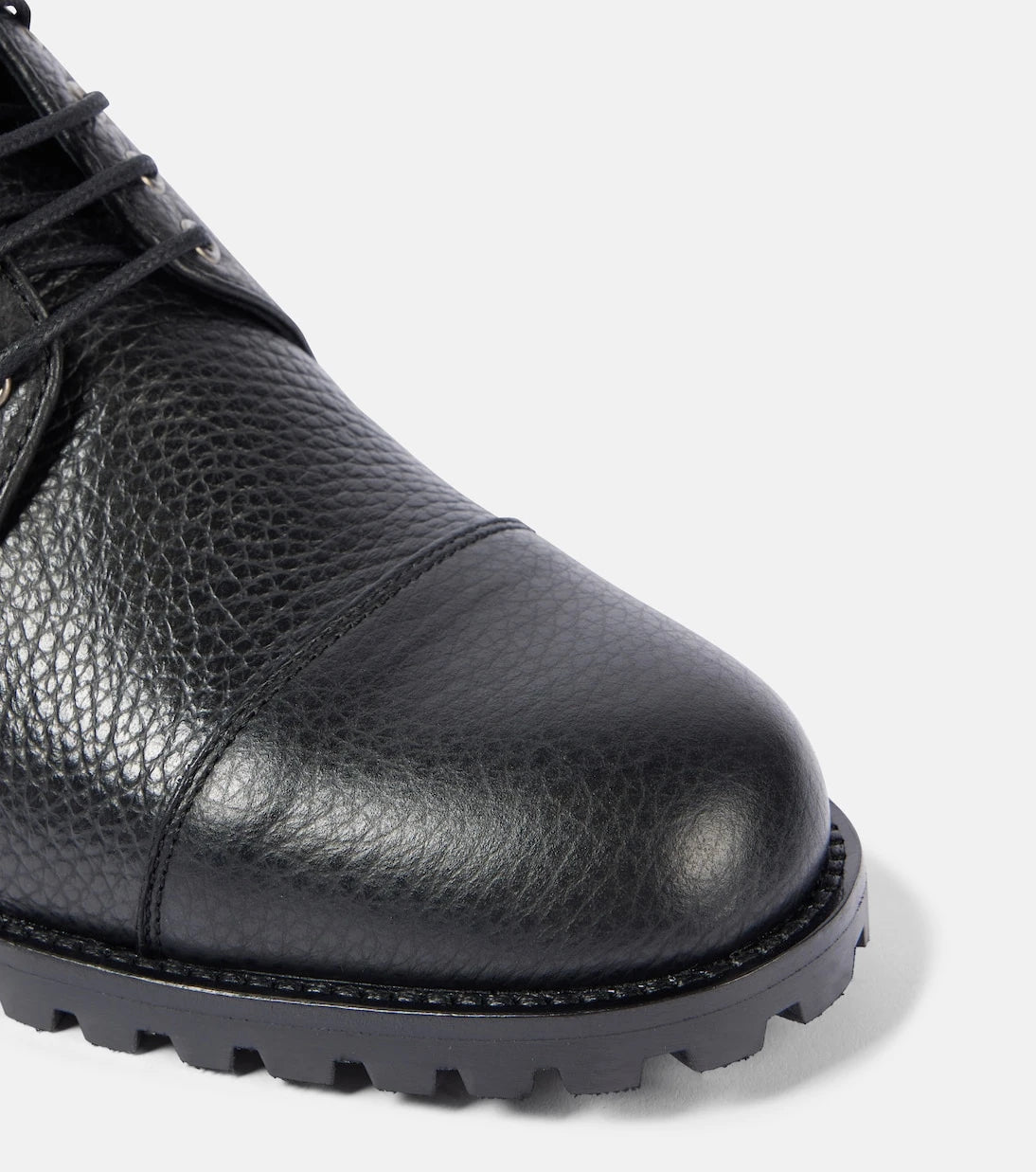 Manolo Blahnik - Lugata leather lace-up boots