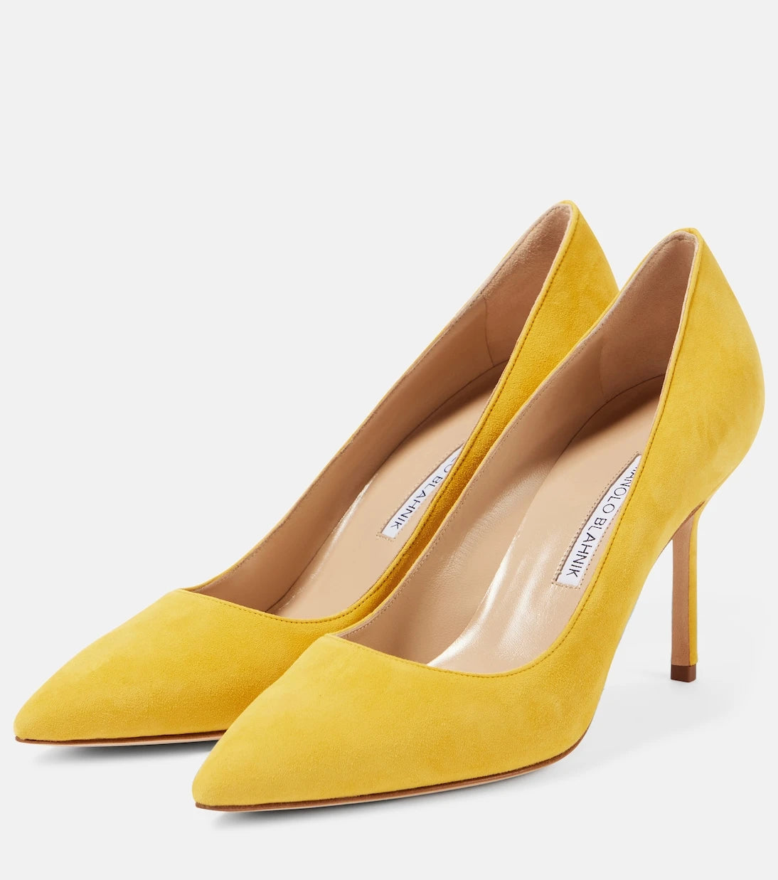 Manolo Blahnik - BB 90 suede pumps