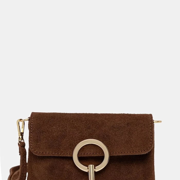 Answear.LAB чанта crossbody дамска от велур